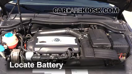 2013 Volkswagen CC Sport Plus 2.0L 4 Cyl. Turbo Sedan (4 Door) Battery Jumpstart